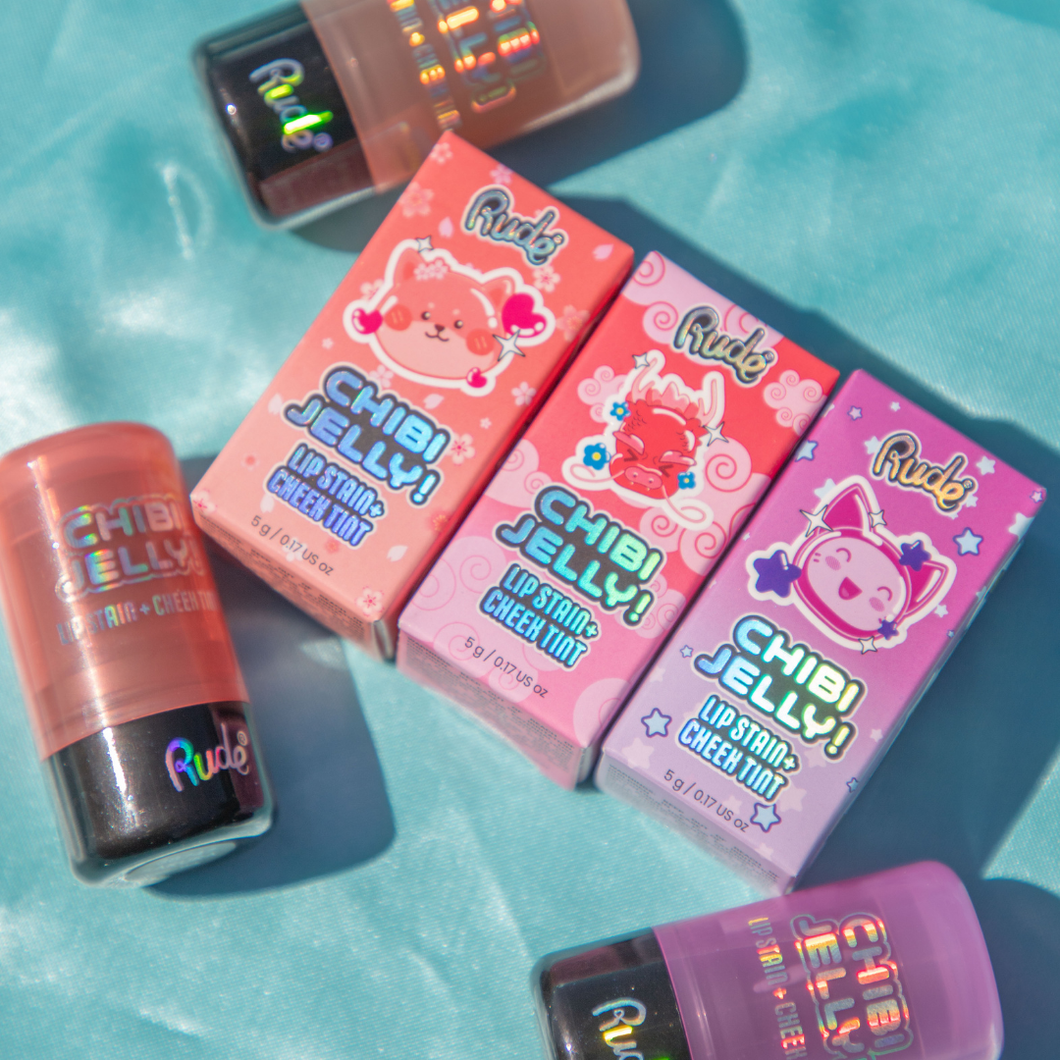 Rude Cosmetics - Chibi Manga - Chibi Jelly! Lip Stain and Cheek Tint: Koneko