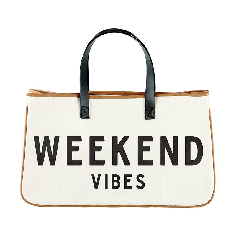 Santa Barbara Design Studio by Creative Brands - Canvas Tote - Weekend Vibes