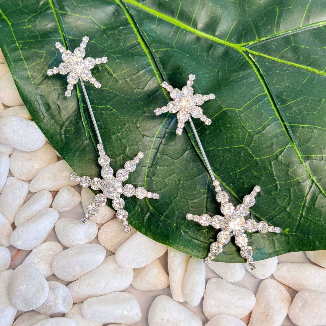 Ellison+Young - Double Starburst Statement Earrings