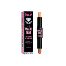 Load image into Gallery viewer, Rude Cosmetics - Magic Duo Highlight &amp; Contour: Light
