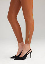 Load image into Gallery viewer, Yummie - Faux Leather Shaping Legging with Side Zip: S / Black
