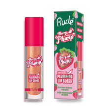 Load image into Gallery viewer, Rude Cosmetics - Berry Plump Plumping Lip Gloss: Crystal Clear
