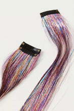 Load image into Gallery viewer, Shop Hotline - Clip In Hair Tinsel: Brown
