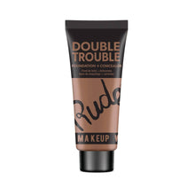 Load image into Gallery viewer, Rude Cosmetics - Double Trouble Foundation + Concealer: Fair 04
