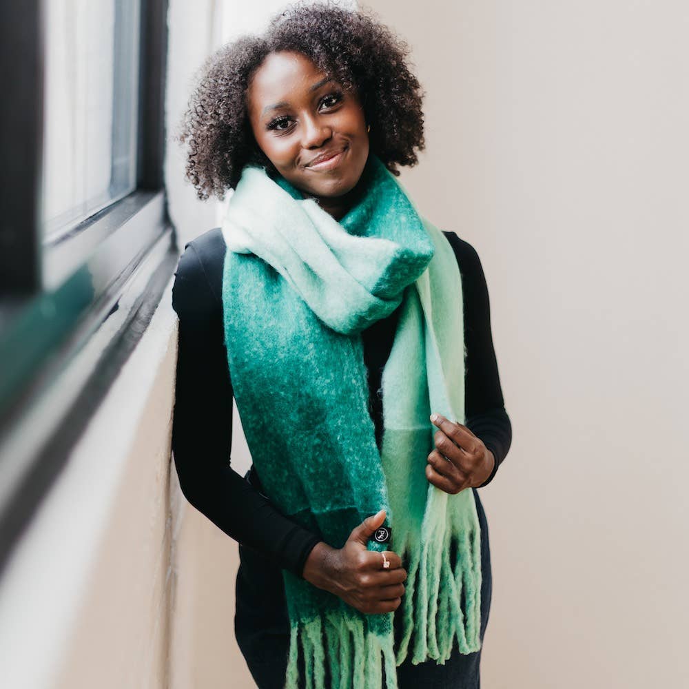 Pretty Simple - Easy Like Monday Morning Scarf: Green