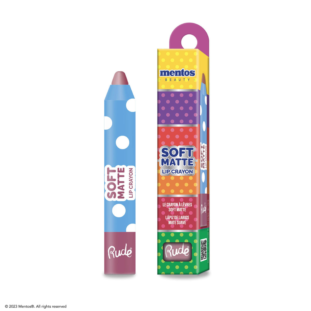 Rude Cosmetics - Mentos Soft Matte Lip Crayon- Berry Sweet