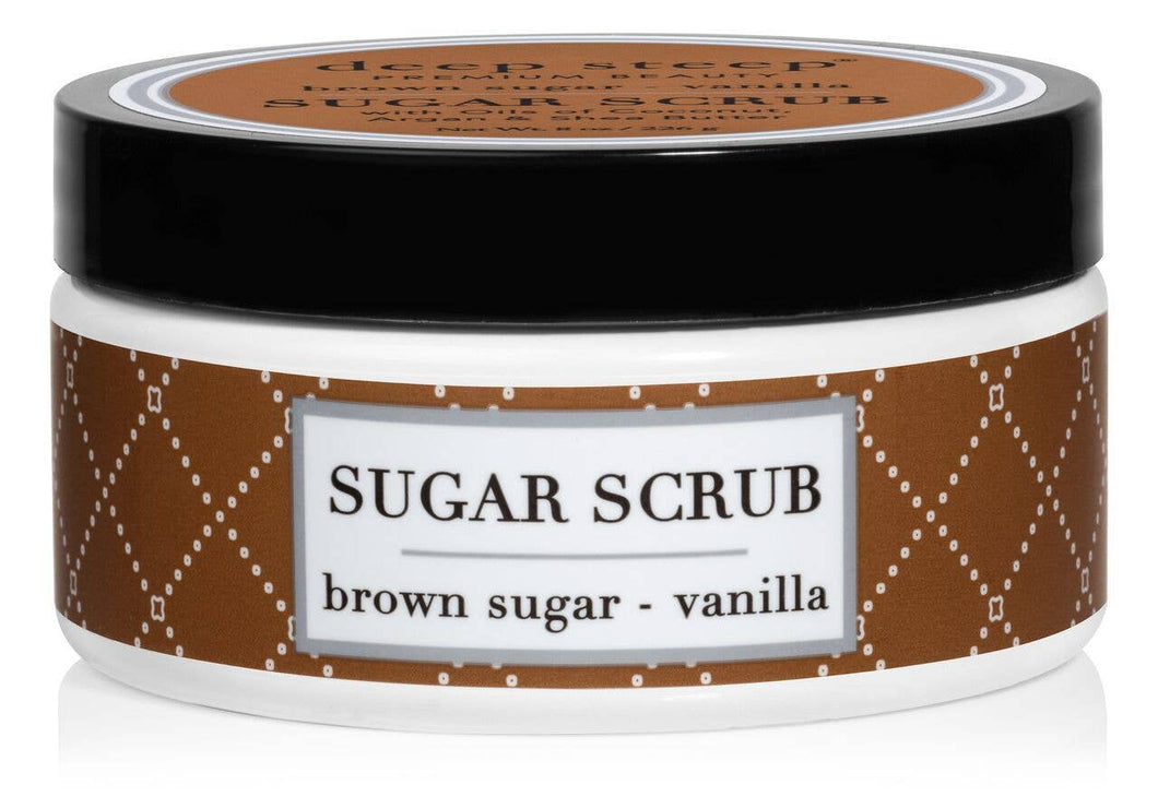 8oz Brown Sugar Vanilla Sugar Scrub