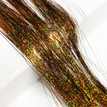 Load image into Gallery viewer, Shop Hotline - Clip In Hair Tinsel: Brown
