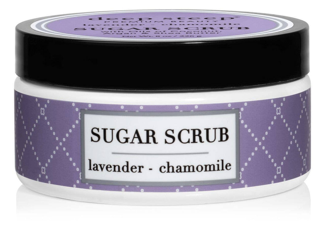 8oz Lavender Chamomile Sugar Scrub