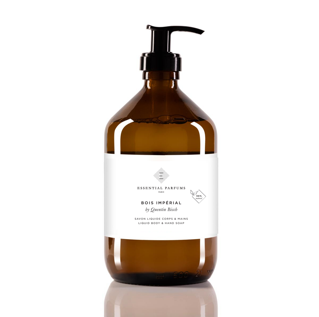 ESSENTIAL PARFUMS - Hand &  Body Soap Bois imperial - 500ML
