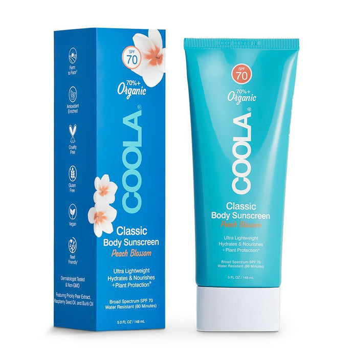 COOLA - COOLA Classic Body Organic Sunscreen Lotion SPF 70 - Peach Blossom