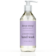 Load image into Gallery viewer, Deep Steep Premium Beauty - Argan Oil Liquid Hand Wash - Lavender Vanilla 10oz
